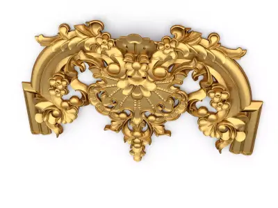 carved classic decorative ornament cnc 3d printing stl 37 3D print model