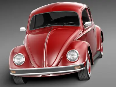 Volkswagen Beetle 1980 3D model