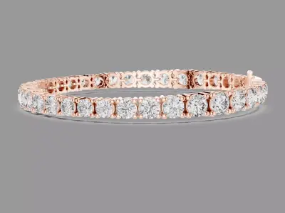 Diamond Bracelet  3D print model