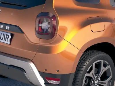 Dacia Duster 2018 3D model