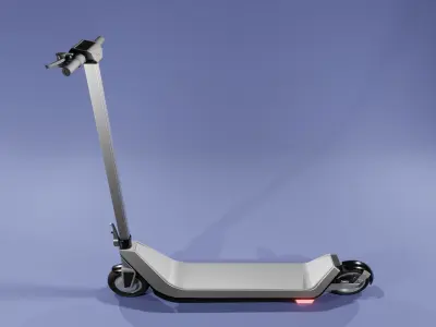 Electric Scooter 3D model