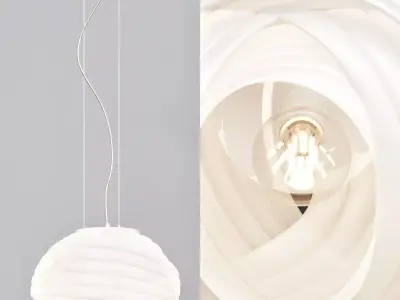 Cloud pendant lamp 3D model