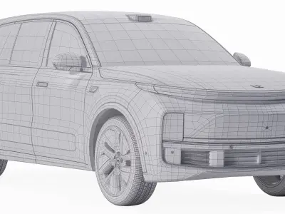 Lixiang L9 2024 3D model