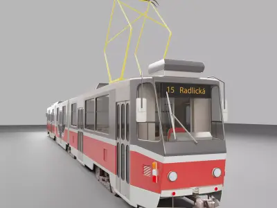Tatra KT8D5 3D model