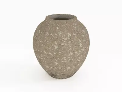 Nature-Inspired Botanical Vase 3D model