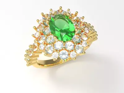 ANILLO ROSETA 3D print model