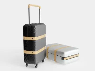 Hermes Orion suitcase 3D model