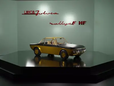 lancia fulvia  3D model