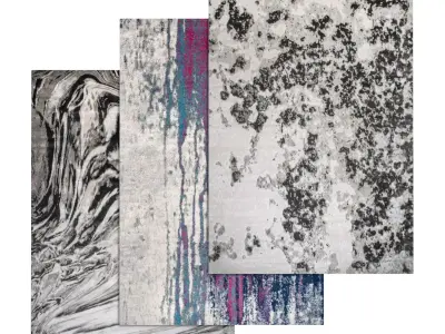 Rug Set 1364 3D model