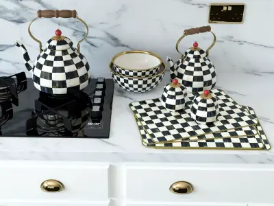 MacKenzie Childs Set 3D model