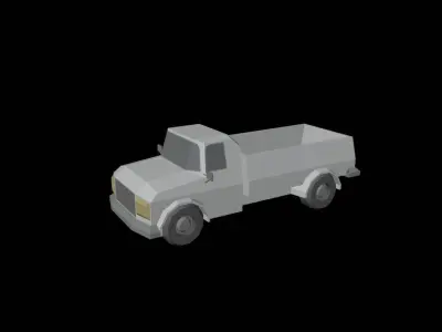 Car pack Low-poly 3D model