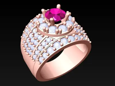 Diamond Rings  - N5460 3D print model