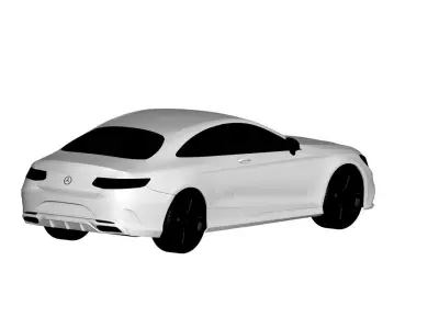 Mercedes AMG Coupe  3D model