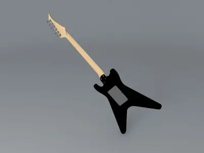 Sands Tele/v style guitar Free 3D model