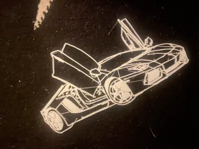 coche deportivo  3D model