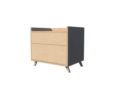 MD LAB NIGHTSTAND 01  Low-poly 3D model