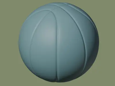 Basketball 3D model