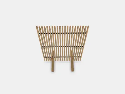 NAMMARO Privacy screen Low-poly 3D model