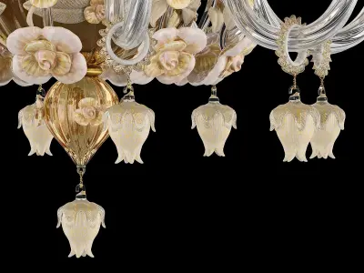 MD 89268-8 Osgona Chandelier 3D model