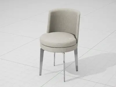 Flexform Feelgood Dining Chair UE4 Low-poly 3D model