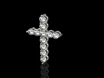 Cross Pendant 80044 3D print model