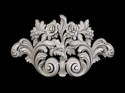 Classic carved 063 3D model