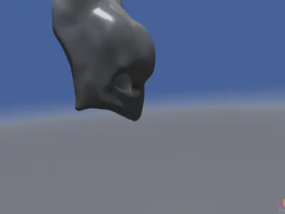 Batman Mask V4 3D model