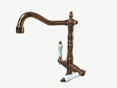 Vintage Faucet 3D model