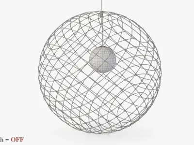 Forestier Sphere Pendant 3xl 3D model
