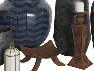 Decorative set 13 3D model order