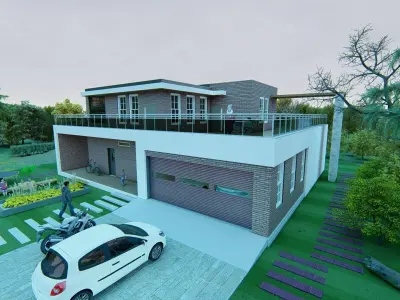 Single Family Home  3D model