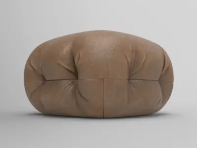 Hert Pouf Low-poly 3D model