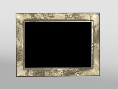 Small Metal Frame Low-poly 3D model