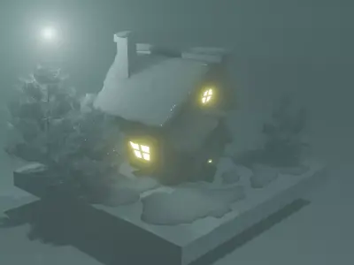 house Free 3D model 3