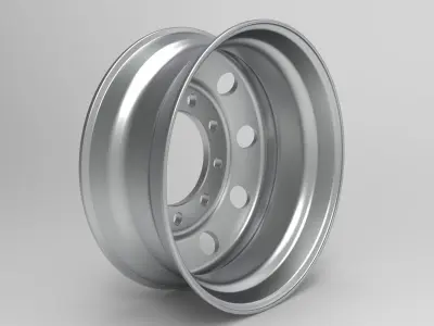 Car rim 3D model 17