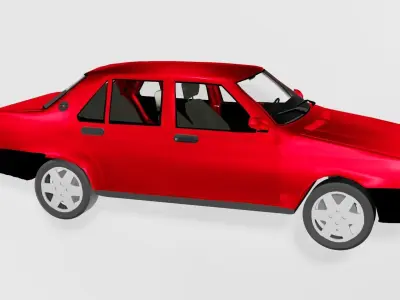 Tofas Sahin classic car 3d car model  3D model