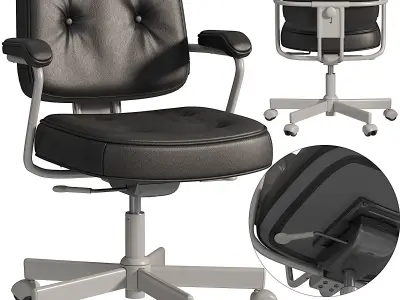 Alefjall office chair Low-poly 3D model