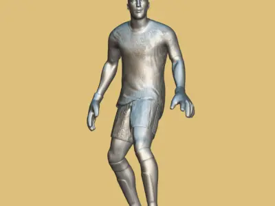 3D Rigged David Ospina Al Nassr 3D model