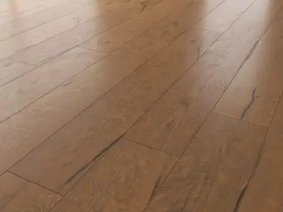 Wood Floor Oak Cornell WWL 3D model