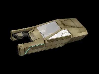 Flying Cars 3D Model Pack