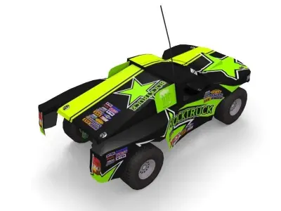 Game Ready RC Short Course Truck Low-poly 3D model