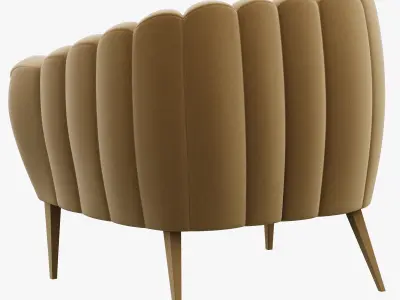 Brabbu Oreas Armchair 3D model