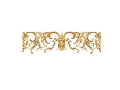 Classic decor ornament 125 3D model