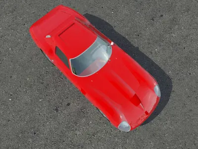 1963 Ferrari 250 GTO 3d model 3D model