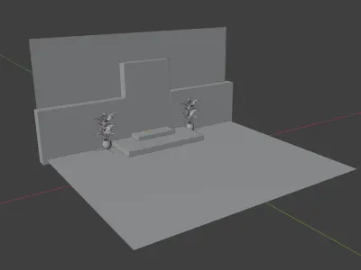 Display Podium 232423082024 3D model