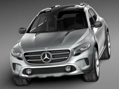 Mercedes-Benz GLA Concept 2013 3D model