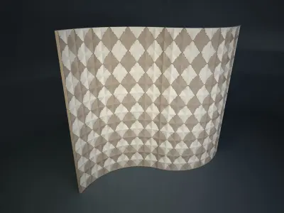 Pattern French Style 09 3D model