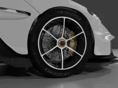 Aston Martin Valhalla 2022 3D Model 3D model