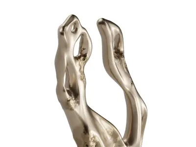 The Embrace of Time Sculpture 3D model