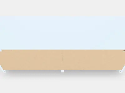 KOPPANG Chest of drawers 6 drawers Low-poly 3D model